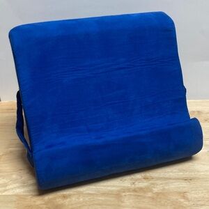 Pillow Pad I-Pad Tablet Holder Blue